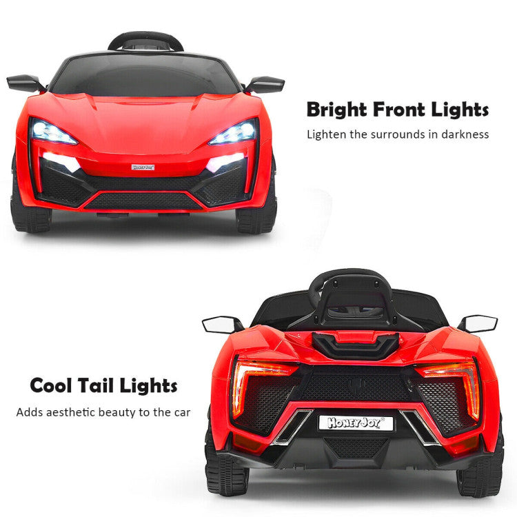 Costway 12V 2.4G RC Electric Vehicle with Lights