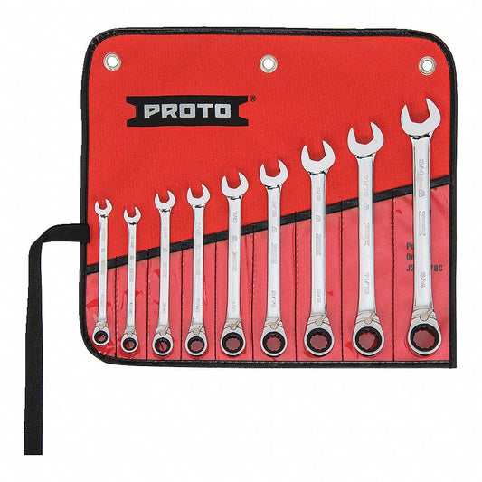 Ratcheting Wrench Set, Combination