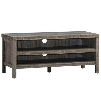 3-Tier TV Stand for TV's up to 45 Inch with Storage Shelves