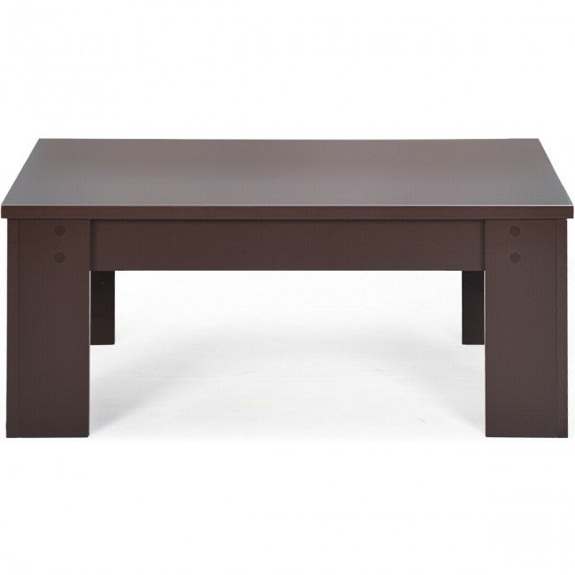 Lift Top Coffee Pop-UP Cocktail Table