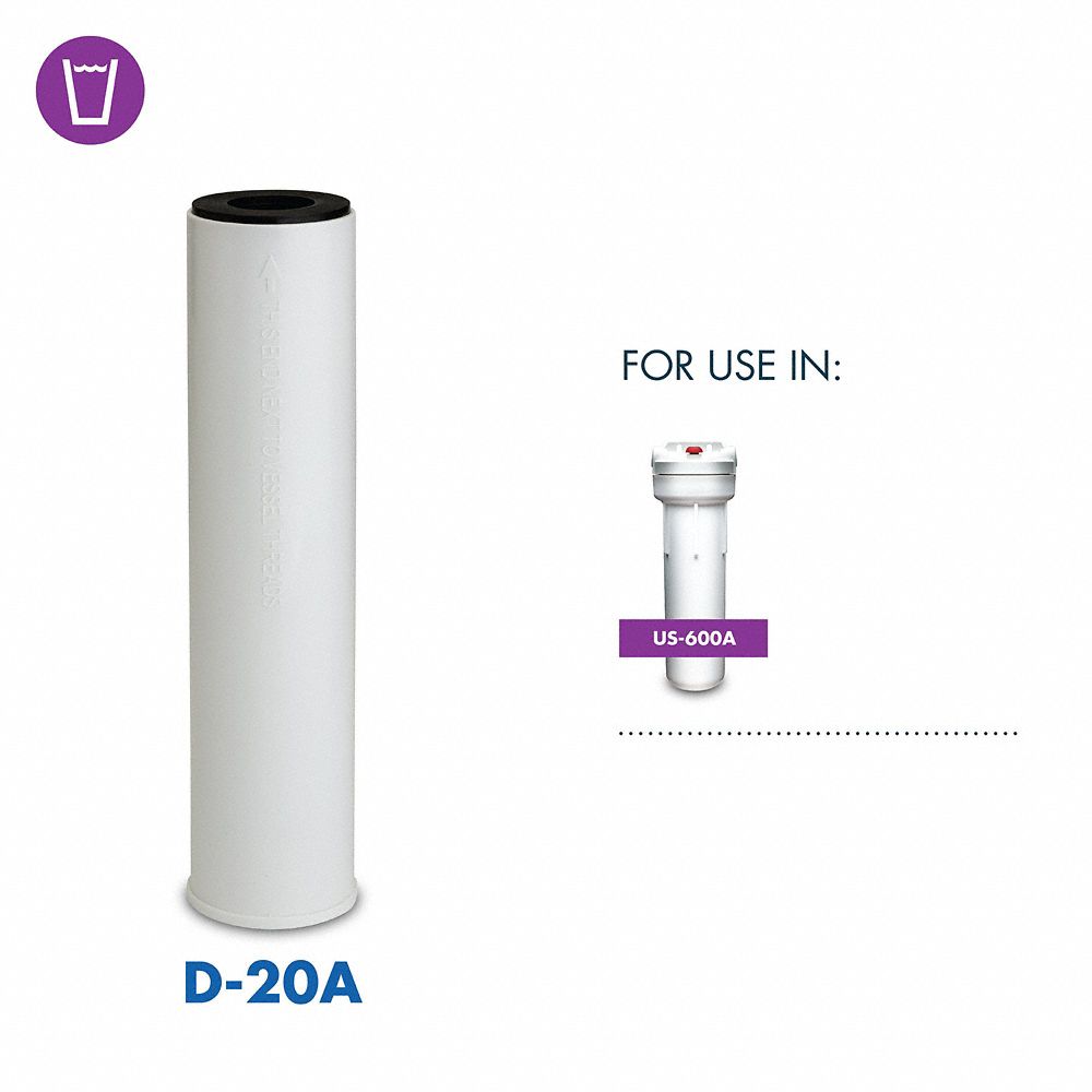 2-1/4" O.D., 9 3/4 in H, Filter Cartridge