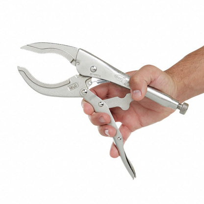 Large Capacity Locking Pliers, Plain Grip