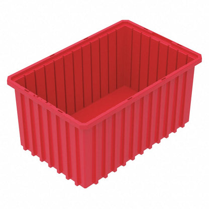 Red Divider Box 16 1/2 in x 10 7/8 in x 8 in H, 1 PK