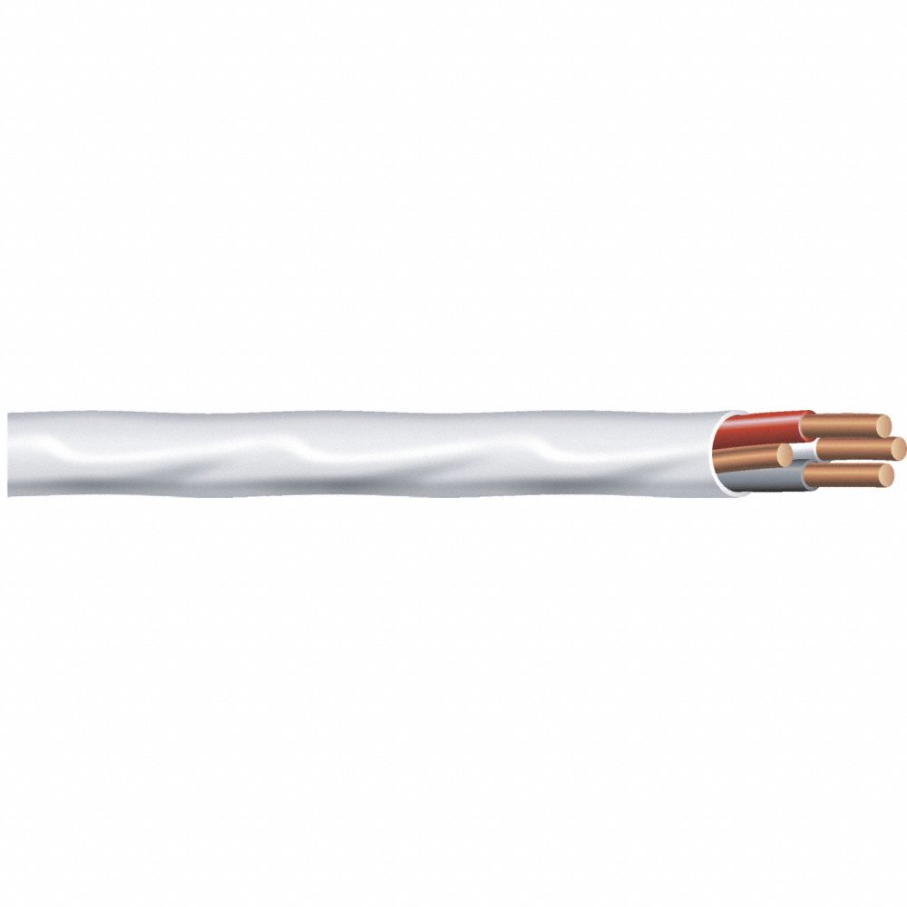 14 AWG 3 Conductor Nonmetallic Building Cable 600V WT