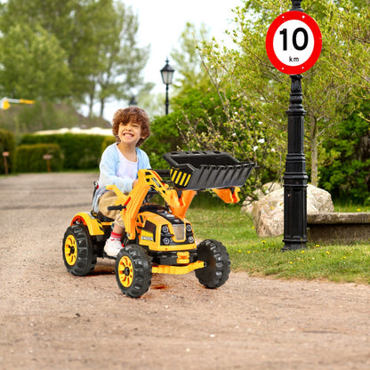 Costway 12V Battery Powered Kids Ride-on Dumper Truck