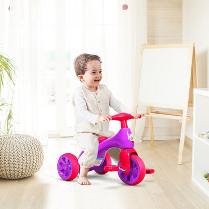 Costway Kids Riding Balance Bike with Sound and Storage Box