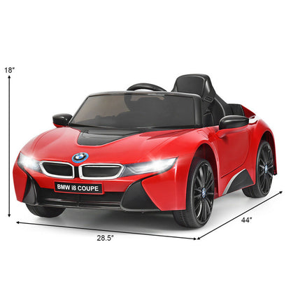 Costway 12V BMW Licensed Kids Ride-On Car with Remote Control