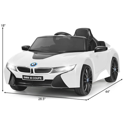 Costway 12V BMW Licensed Kids Ride-On Car with Remote Control