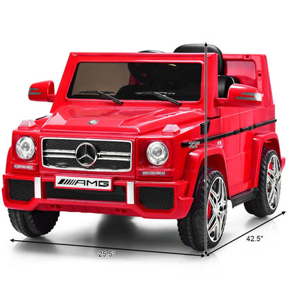 Costway Mercedes Benz G65 Licensed Remote Control Kids Riding Car