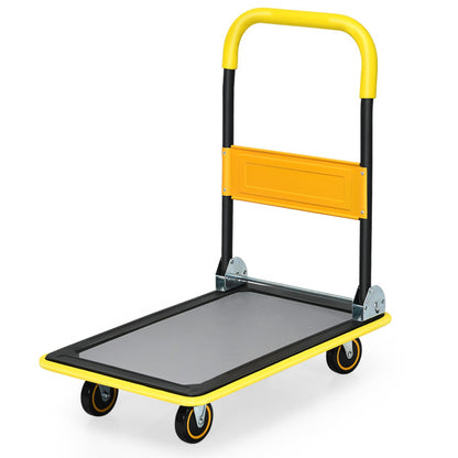 330 lbs Folding Platform Cart Dolly Hand Truck