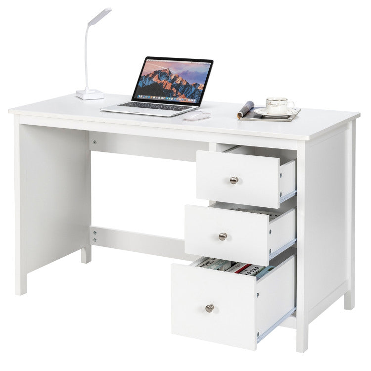 3-Drawer Home Office Computer Desk