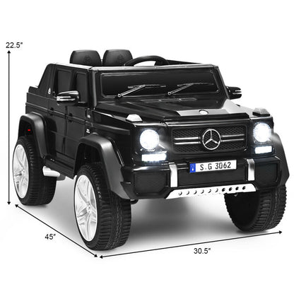 Costway 12V Licensed Mercedes-Benz Kids Ride-On Car