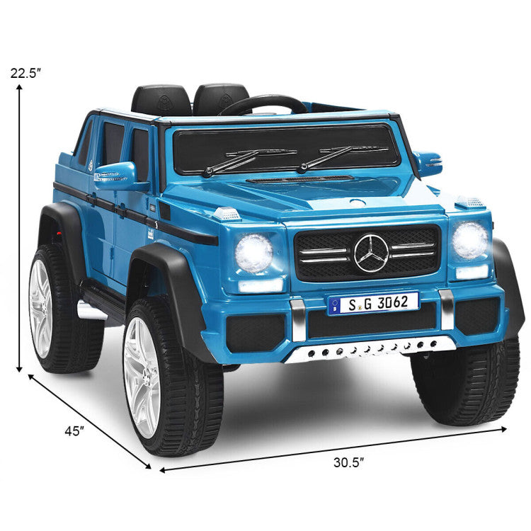 Costway 12V Licensed Mercedes-Benz Kids Ride-On Car