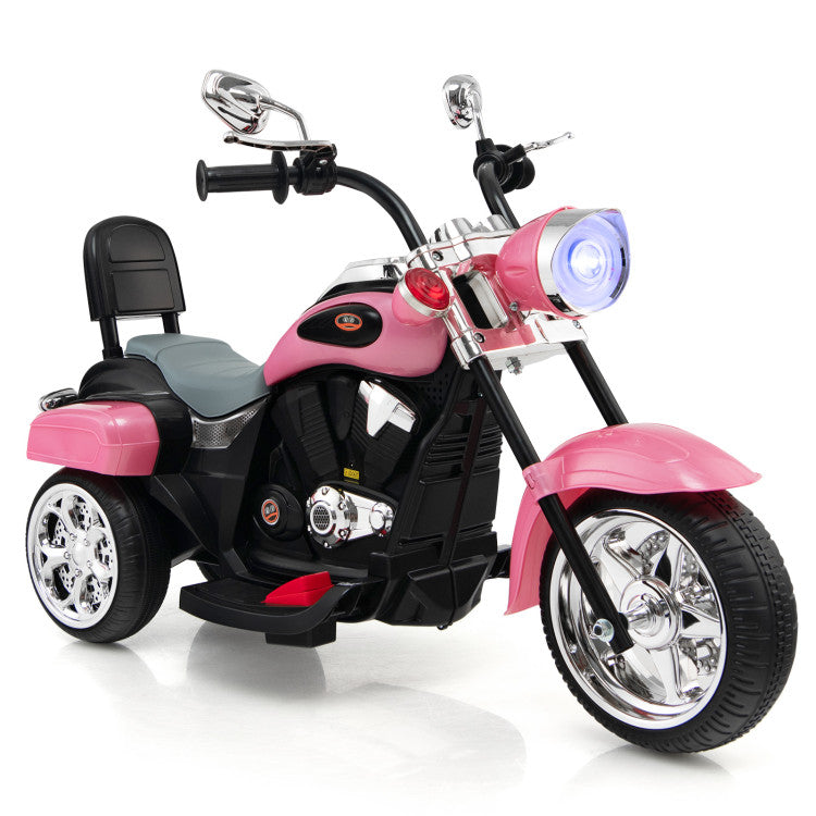 Costway 6V 3 Wheel Kids Motorcycle