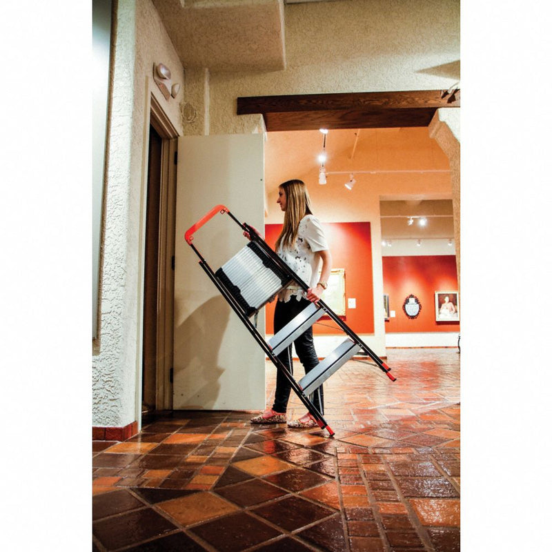 5 ft Fiberglass Platform Stepladder, 375 lbs. Capacity