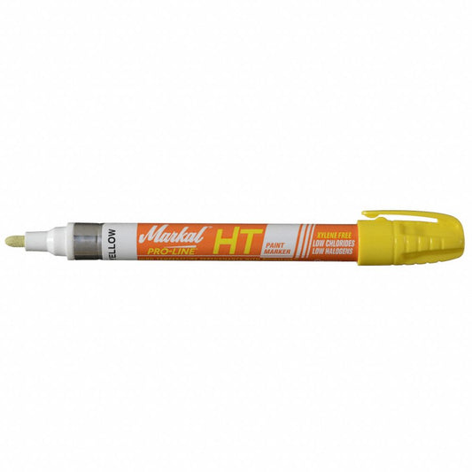 Permanent Liquid Paint Marker, Medium Tip, Yellow Color Family, Paint
