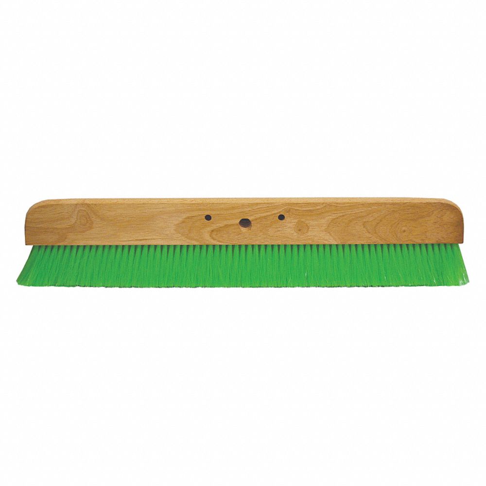 Concrete Finishing Broom, 36 in. L, Wood