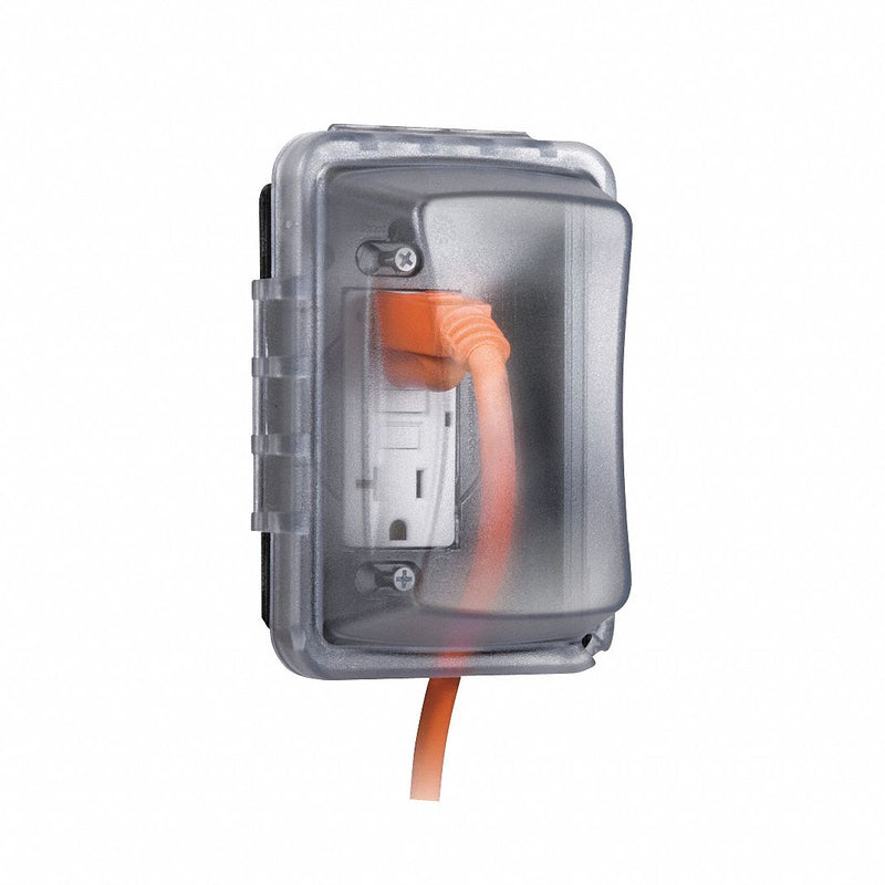 1 -Gang Multi-directional While In Use Weatherproof Cover, 4" W
