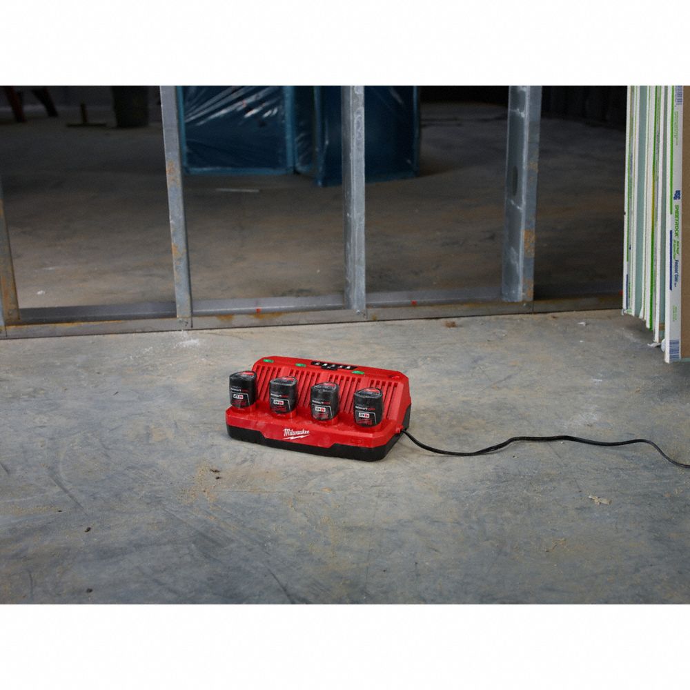 Milwaukee M12 Four Bay Sequential Charger