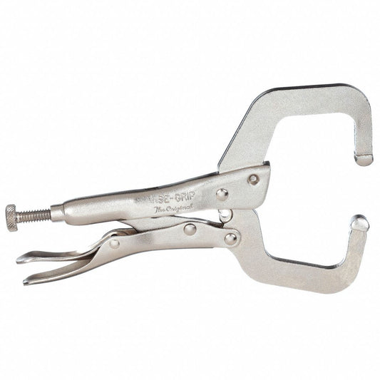 Locking C-Clamp, 6", 2-1/8Cap, 1-1/2"Throat