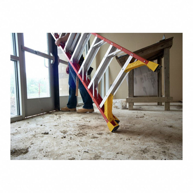 Werner 8 ft Fiberglass Stepladder, 300 lbs. Capacity