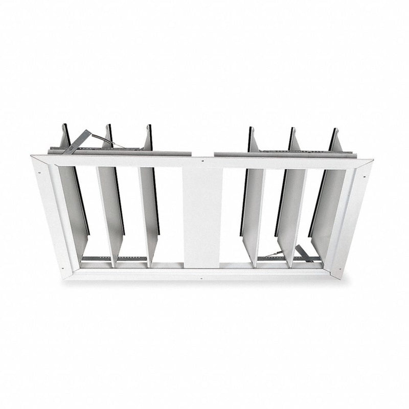 42 in Whole House Fan Premium Ceiling Truss Shutter / Ceiling Shutter