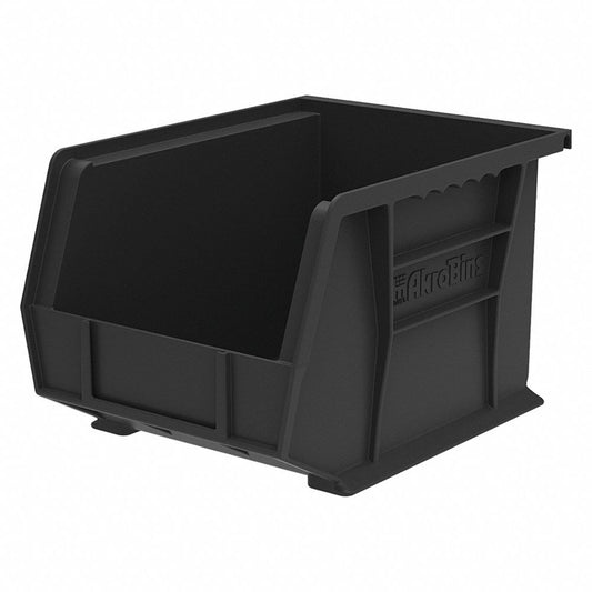 Akro-Mils 30239 AkroBins Plastic Storage Bin Hanging Stacking Containers, (11-Inch x 8-Inch x 7-Inch), Black