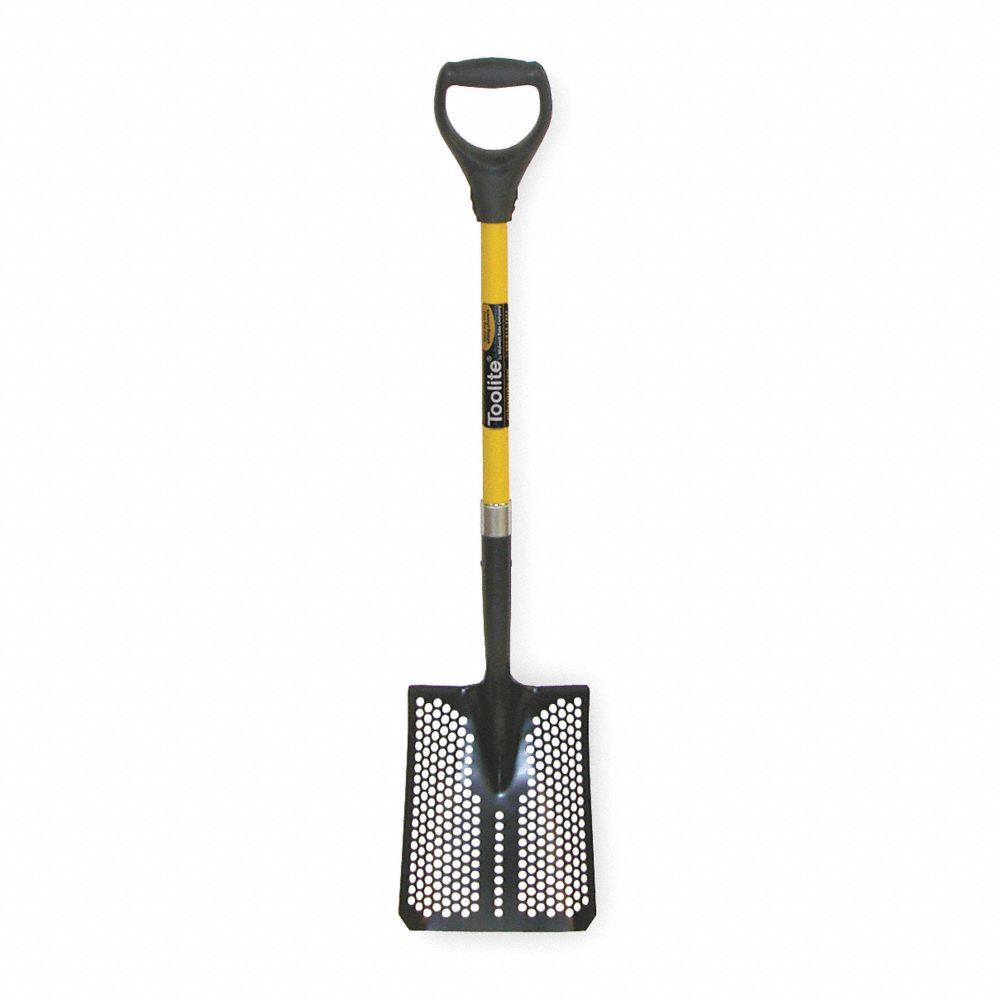 Mud/Sifting Square Shovel, 29 In. Handle