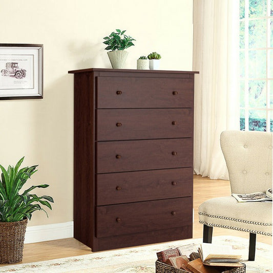 Functional Storage Organized Dresser with 5 Drawer