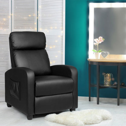 Recliner Sofa Wingback Chair with Massage Function