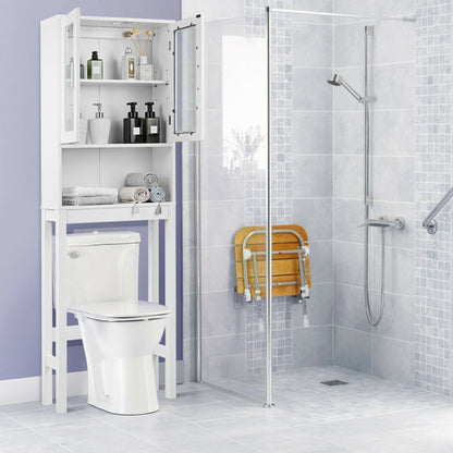 Bathroom Tower Storage Cabinet Organizer