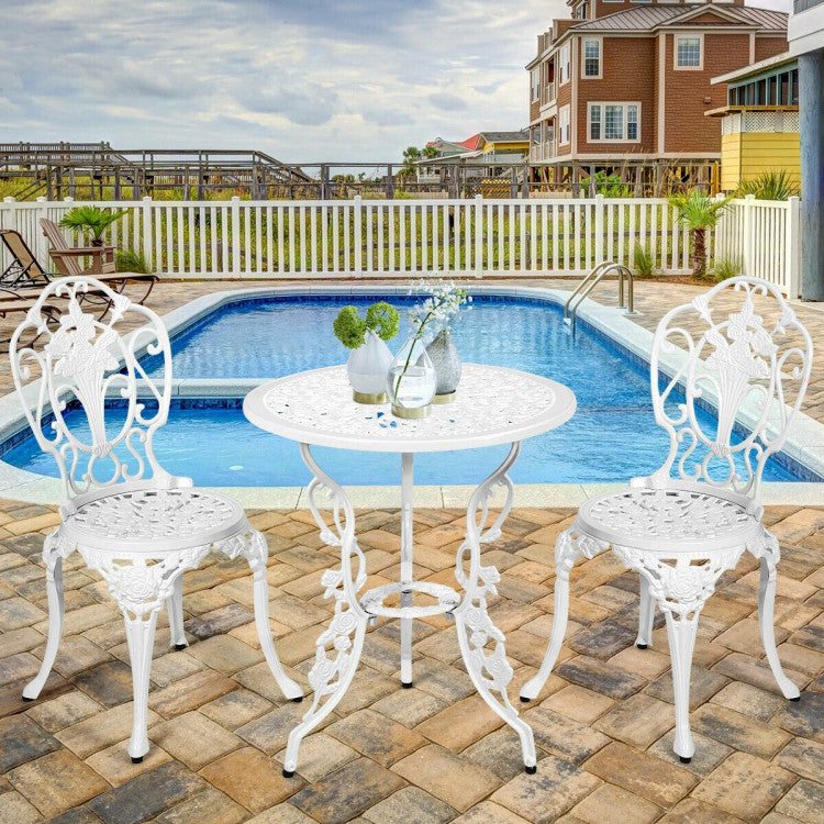 3-Piece Patio Furniture Bistro Set