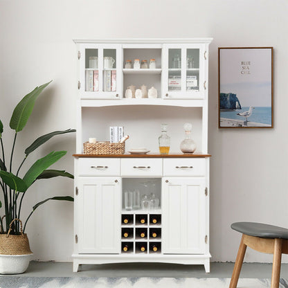 Buffet And Hutch Kitchen Storage Cabinet