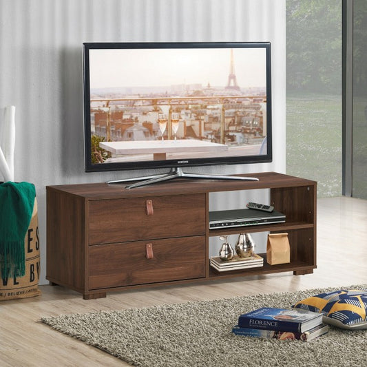 Entertainment Media TV Stand with Drawers