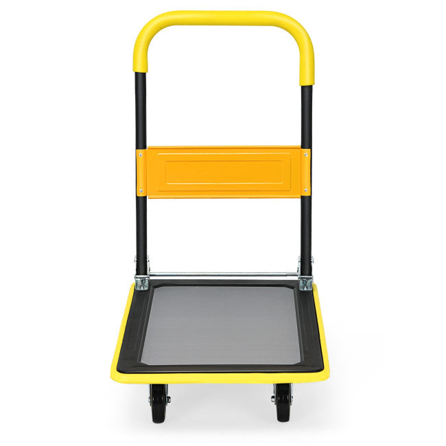 330 lbs Folding Platform Cart Dolly Hand Truck