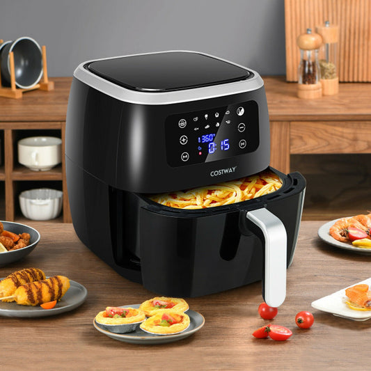 6.5QT Air Fryer Oilless Cooker with 8 Preset Functions and Smart Touch Screen