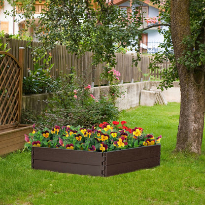 Vegetable and Flower Raised Garden Bed Set