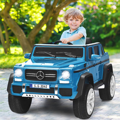 Costway 12V Licensed Mercedes-Benz Kids Ride-On Car