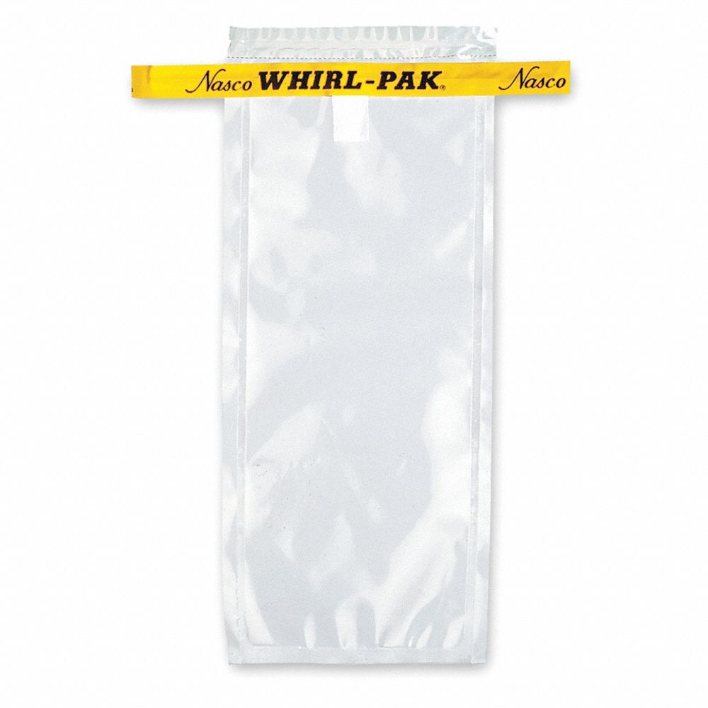 Sampling Bag, Clear, 4 oz., 7.3" L, PK500
