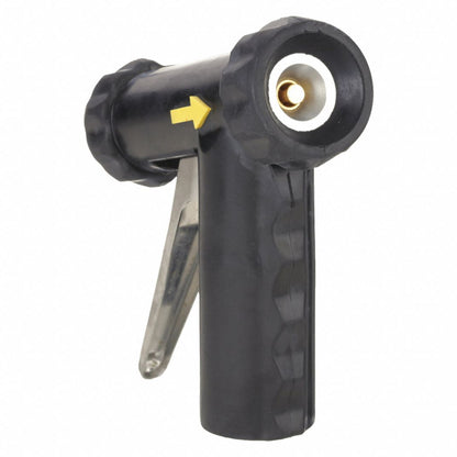 Pistol Grip Spray Nozzle, 3/4" Female, 150 psi, 7 gpm, Black