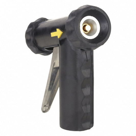 Pistol Grip Spray Nozzle, 3/4" Female, 150 psi, 7 gpm, Black