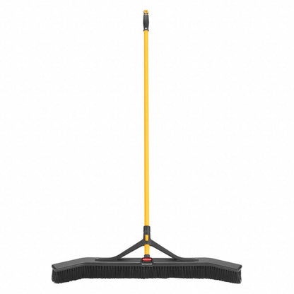 Push Broom, Sweep Face 36", 58" L Handle