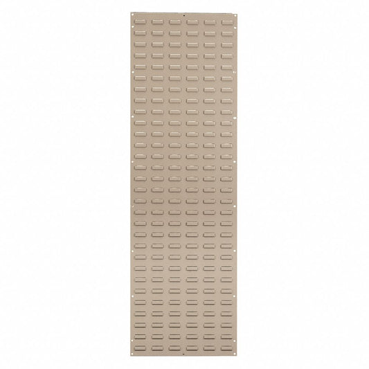 Louvered Panel, Beige, 500 lb., 18 in. W