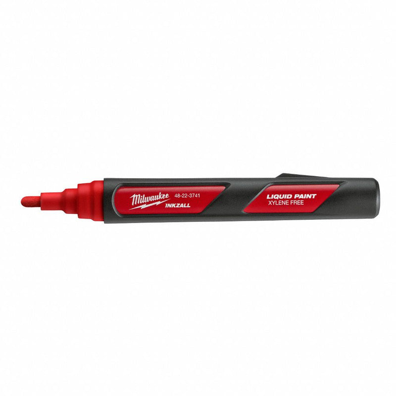 MILWAUKEE INKZALL Red Liquid Paint Marker