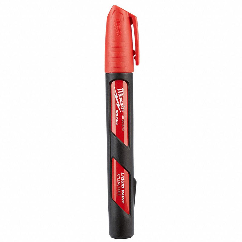 MILWAUKEE INKZALL Red Liquid Paint Marker