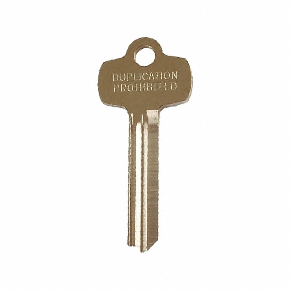 Key Blank, Standard, TB Keyway, 1/2in.