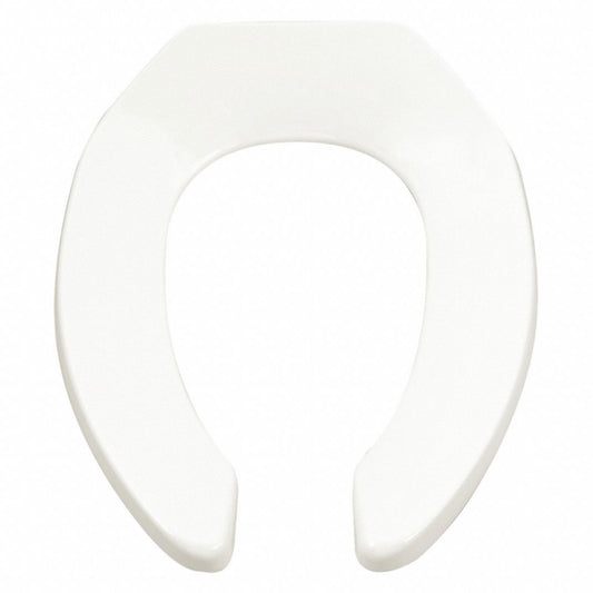 Toilet Seat, Without Cover, polypropylene, Elongated, White