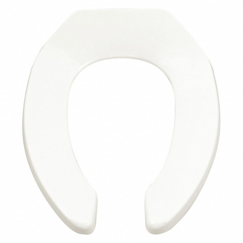 Toilet Seat, Without Cover, polypropylene, Elongated, White