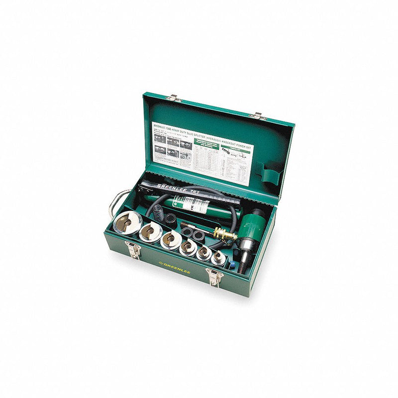 10 Piece Hydraulic Punch Driver Set, 10 ga.