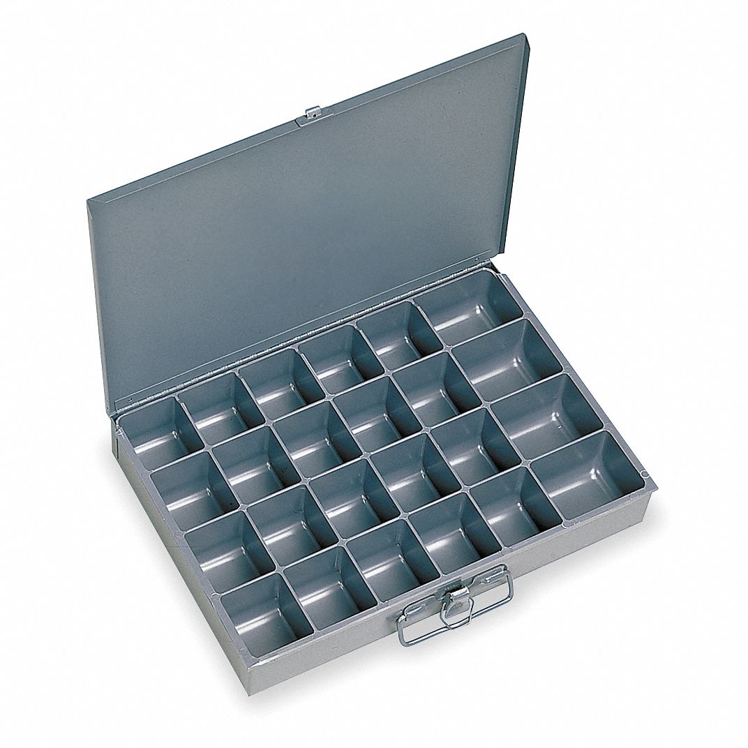 Steel Compartment Box Gray